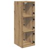 vidaXL Mueble de pared 35 x 37 x 102 cm Madera contrachapada