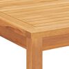 vidaXL Juego de comedor para jard&iacute;n 5 piezas madera maciza de teca