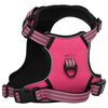 vidaXL Arn&eacute;s para perros con bandas reflectantes ajustables rosa S
