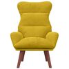 vidaXL Silla Relax Amarillo 69 x 74 x 93 cm Terciopelo