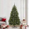 vidaXL &Aacute;rbol de Navidad artificial Verde 210 cm PVC y Metal