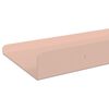 vidaXL Estante flotante 4 pcs Rosa 60 x 9 x 2,5 cm Acero