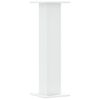 vidaXL Soportes de plantas 2 uds madera ingenier&iacute;a blanco 30x30x95 cm