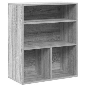 vidaXL Estanter&iacute;a madera ingenier&iacute;a gris sonoma 60x30x71,5 cm
