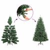 vidaXL Mini &aacute;rbol de Navidad artificial con 20 luces LED verde 45 cm