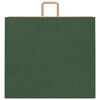 vidaXL Bolsas de papel con asas 50 uds verde 54x15x49 cm