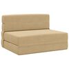 vidaXL Sof&aacute; Cama Plegable Verde Gris 70 x 72 x 60 cm Tela