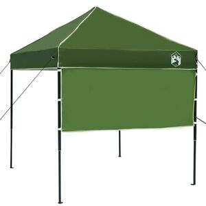 vidaXL Carpa Dosel Manual Verde 194 x 194 x 251 cm tela