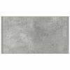 vidaXL Armario de ba&ntilde;o madera contrachapada gris hormig&oacute;n 60x33x80 cm