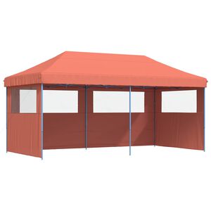 vidaXL Carpa de Fiesta Terracota 292 x 580 x 315 cm Tela Oxford