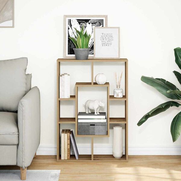 vidaXL Estantería de madera de ingeniería roble artisian 63x20x90 cm