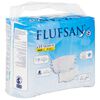 Flufsan Pañales para adultos desechables 15 unidades talla M