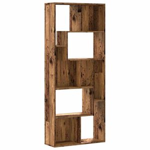 vidaXL Estanter&iacute;a madera de ingenier&iacute;a color envejecido 67x24x161 cm