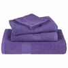 vidaXL Toallas de ba&ntilde;o FROGN 10 uds morado 100x150 cm 360 g/m&sup2;