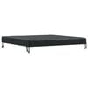 vidaXL Cubierta de Mesa 122 x 122 x 15 cm Cuadrado Impermeable Negro
