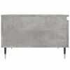 vidaXL Mesa de centro madera contrachapada gris hormigón 55x55x36,5 cm