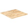 vidaXL Superficie de mesa madera maciza de mango 25-27 mm 80x80 cm