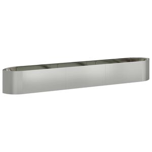vidaXL Cama de Jard&iacute;n Elevada Acero Galvanizado 300 x 40 x 40 cm Acero