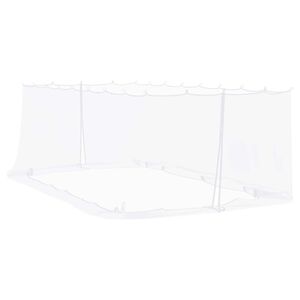 vidaXL Red contra mosquitos para gazebo 220 mesh Blanco 6 x 3 x 2 m