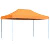 vidaXL Tienda de fiesta plegable Pop-Up naranja 440x292x315 cm