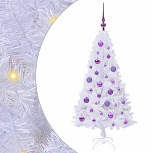 vidaXL &Aacute;rbol de Navidad artificial con 150 LED 120 cm PVC y Acero