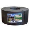 Ubbink Bordura de jardín negro 19 cm x 15 m 7mm