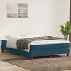 vidaXL Cama box spring con colch&oacute;n terciopelo azul oscuro 140x220 cm