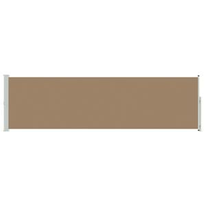 vidaXL Toldo lateral retr&aacute;ctil Topo 500 x 160 cm Poli&eacute;ster