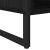 vidaXL Mesa de Caf&eacute; Roble Negro 80 x 50 x 40 cm Madera contrachapada
