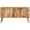 vidaXL Aparador de madera maciza de mango 110x30x60 cm