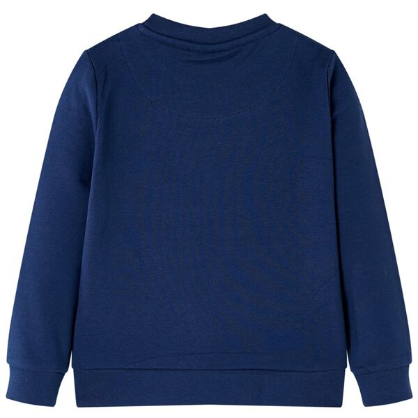 Sudadera infantil azul marino 140