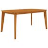 vidaXL Mesa de jard&iacute;n madera maciza de acacia 160x90x75 cm