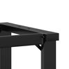 vidaXL Patas de mesa de comedor estructura O acero 80x40x73 cm