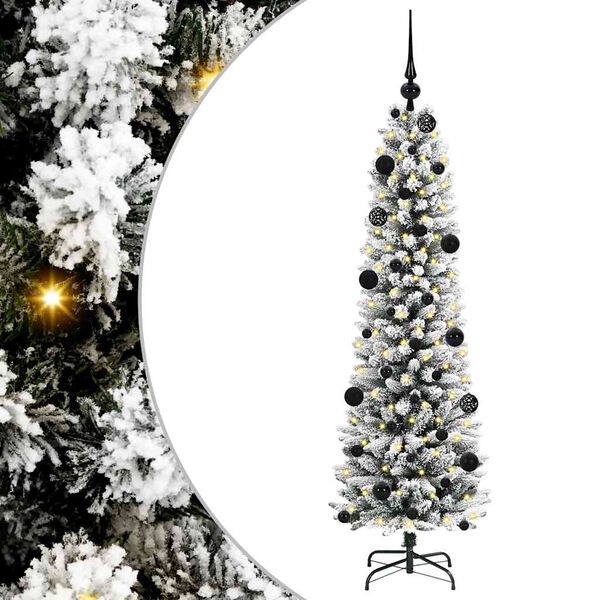 vidaXL &Aacute;rbol de Navidad artificial 150 cm PVC, Metal y Pl&aacute;stico