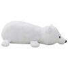 vidaXL Oso polar de peluche blanco