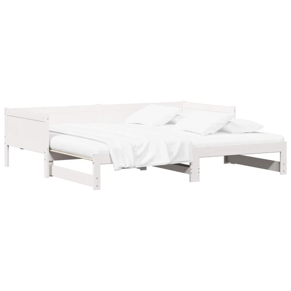 vidaXL Cama abatible de d&iacute;a 180 x 200 cm Madera de pino macizo