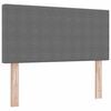 vidaXL Cabecero Gris Claro 80 cm Tela de Pana