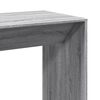 vidaXL Mesa alta de bar madera ingeniería gris Sonoma 102x50x103,5 cm