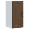 vidaXL Armario de pared de cocina Lucca roble marr&oacute;n