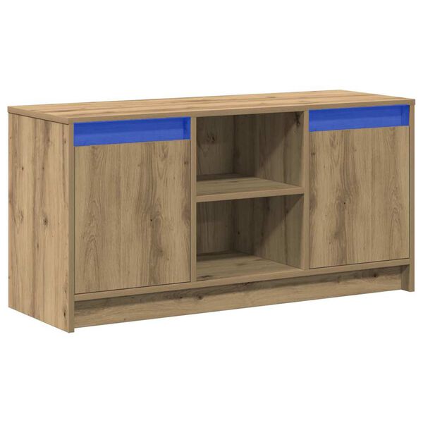 vidaXL Unidades de TV Marr&oacute;n 100 x 34 x 50 cm Madera contrachapada