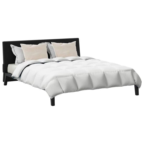 vidaXL Edredón de Invierno con almohada 3 pcs Pluma de pato