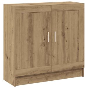 vidaXL Armario libros madera ingenier&iacute;a roble artisan 82,5x30,5x80 cm