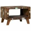 vidaXL Mesa de Caf&eacute; 50 x 50 x 35 cm Madera s&oacute;lida recuperada