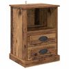 vidaXL Armario de Noche Madera vieja 36 x 43 x 60 cm