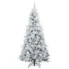 vidaXL Árbol de Navidad artificial con ramas articuladas 240 cm