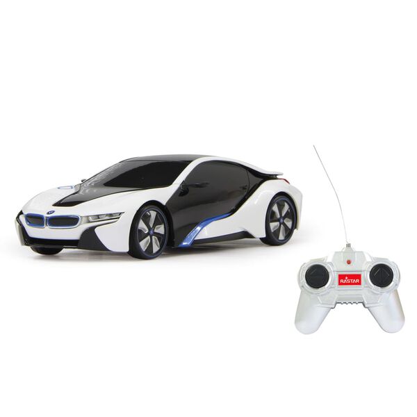 Jamara Superdeportivo teledirigido BMW I8 blanco 2,4 GHz 1:24