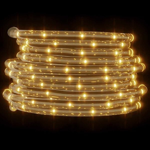 vidaXL Tira de luces con 1200 LED blanco cálido PVC 50 m