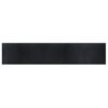 vidaXL Alfombra rectangular bamb&uacute; negro 100x500 cm
