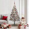 vidaXL &Aacute;rbol de Navidad artificial 180 cm PVC y Acero y Pl&aacute;stico