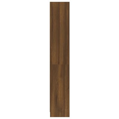vidaXL Estantería 4 niveles madera color marrón roble 60x24x142 cm